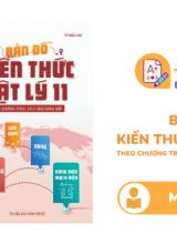 Bản đồ kiến thức Vật Lý 11 chương trình mới Mapstudy PDF